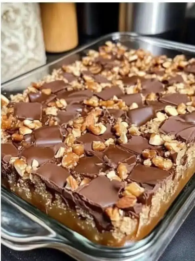 Caramel Chocolate Crunch Bars – Sweet, Salty, and Irresistibly Crunchy!