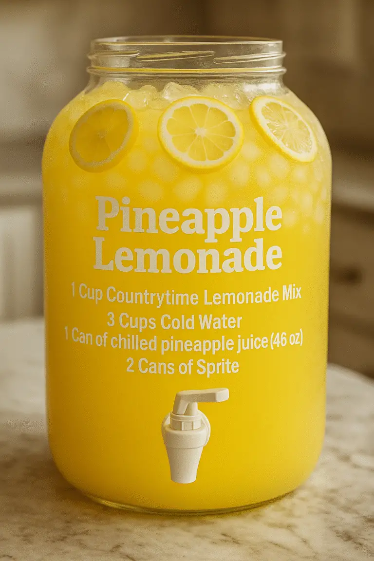Tropical Pineapple Lemonade: The Ultimate Summer Refresher