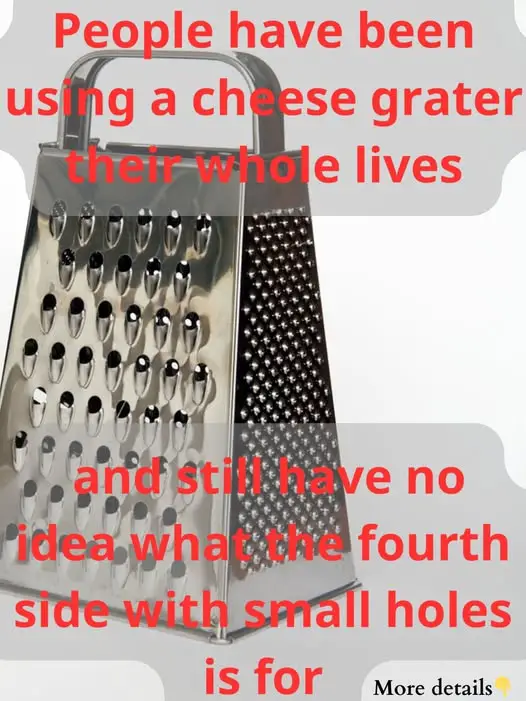 Uncovering the Secret Side of Your Cheese Grater: What the Fourth Side Is Really For