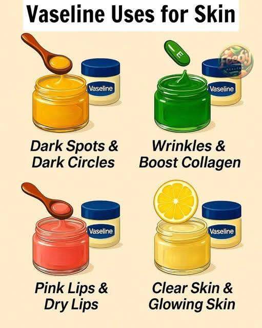 4 Amazing Vaseline Hacks for Healthier, Glowing Skin ✨