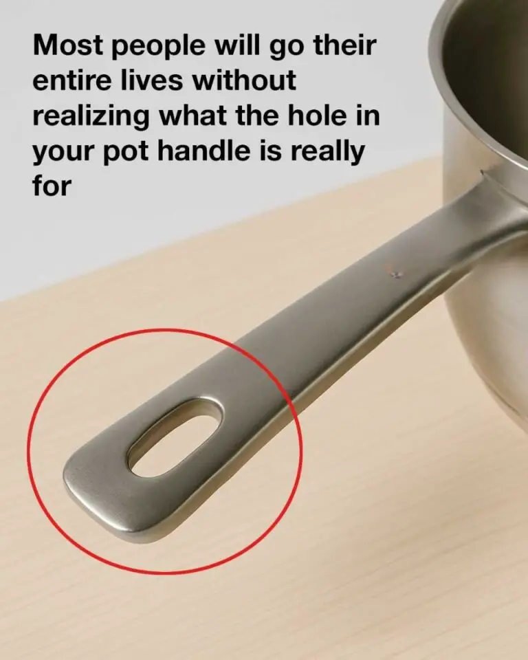 The Hidden Purpose of the Hole in Your Pot Handle: More Than Meets the Eye 🍳