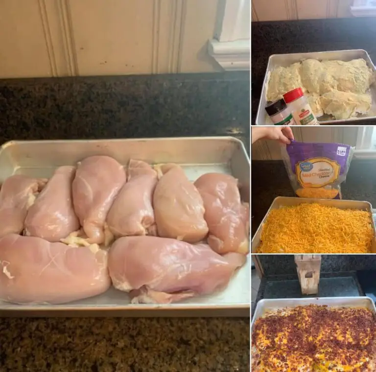 Cheesy Ranch Chicken Bake with Bacon