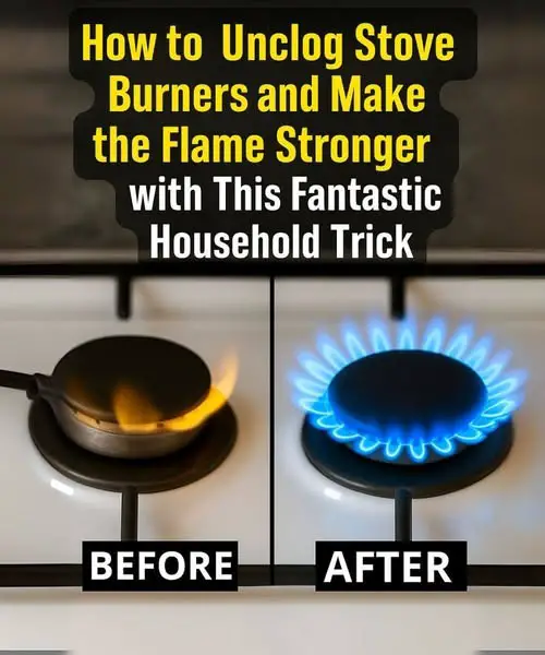How to Unclog Stove Nozzles and Strengthen Your Flame — A Simple Homemade Solution