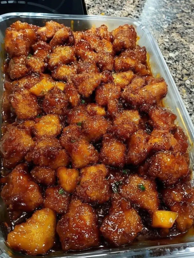 Baked Sweet and Sour Chicken