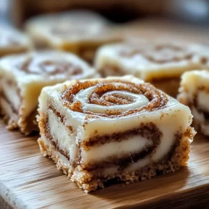 Cinnamon Roll Bliss Bars