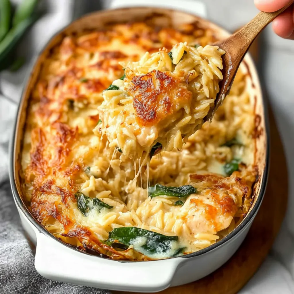 Monterey Chicken One Pan Orzo