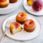 Peach Upside Down Mini Cakes