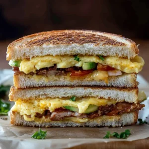 Breakfast Club Sandwich