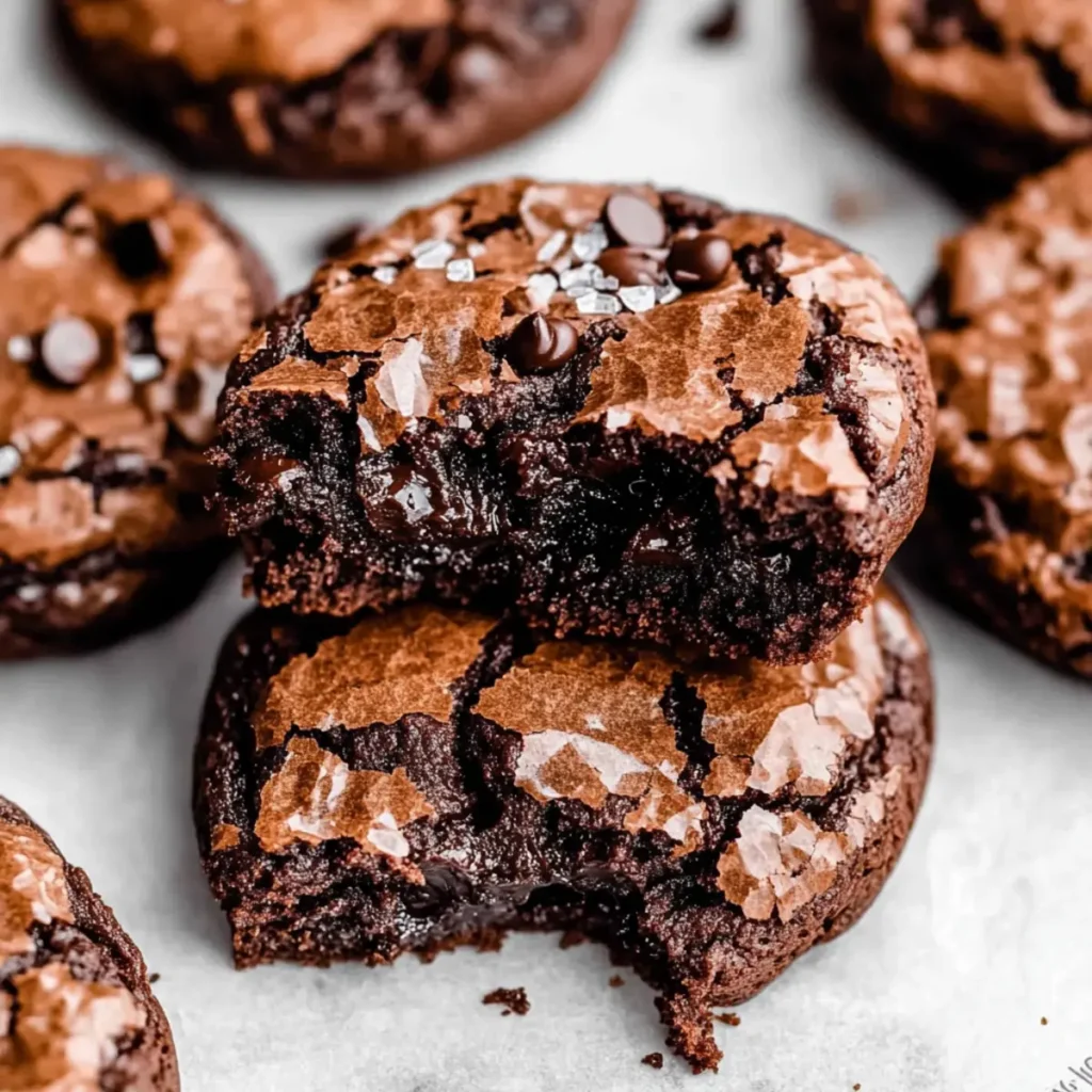 The BEST Fudgy Chewy Brookies