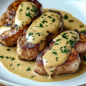 Pork Tenderloin with Dijon Cream Sauce