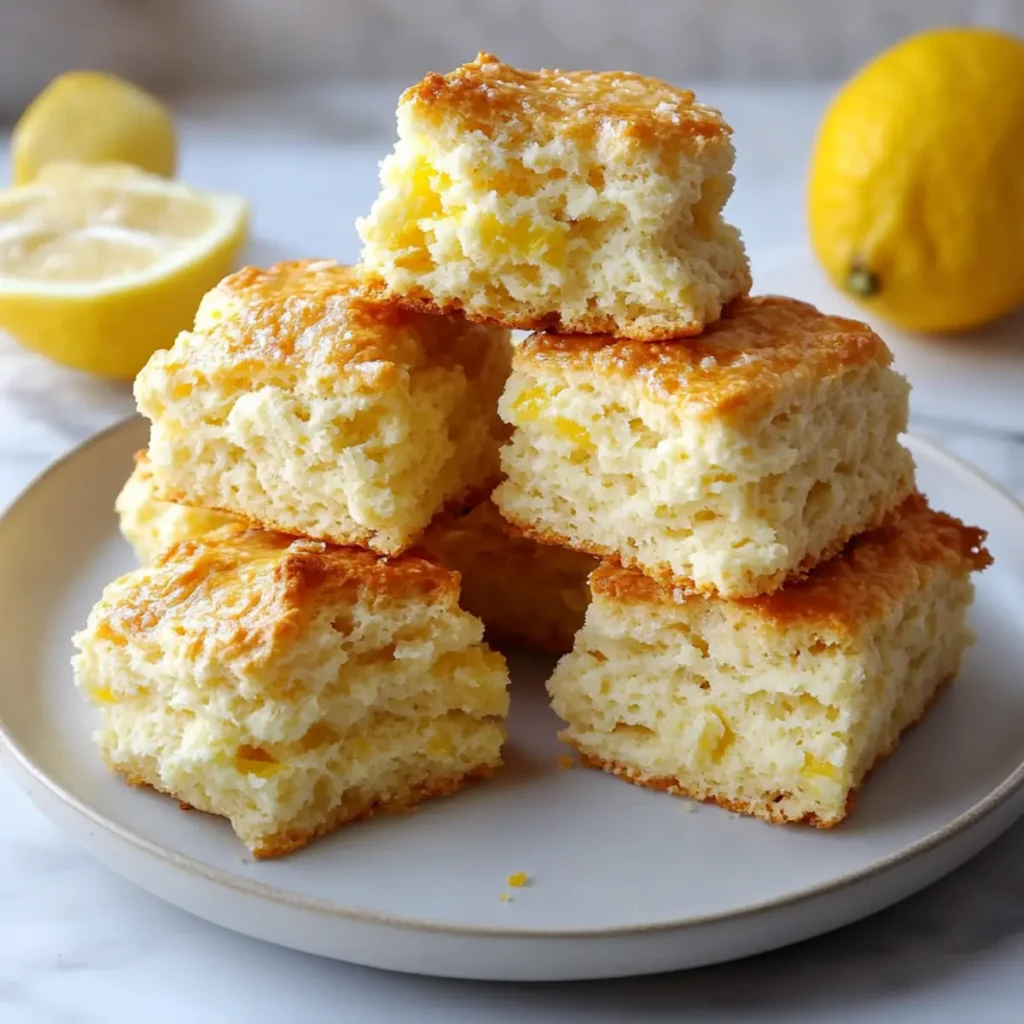 Lemon scones that brighten your day in 30 minutes