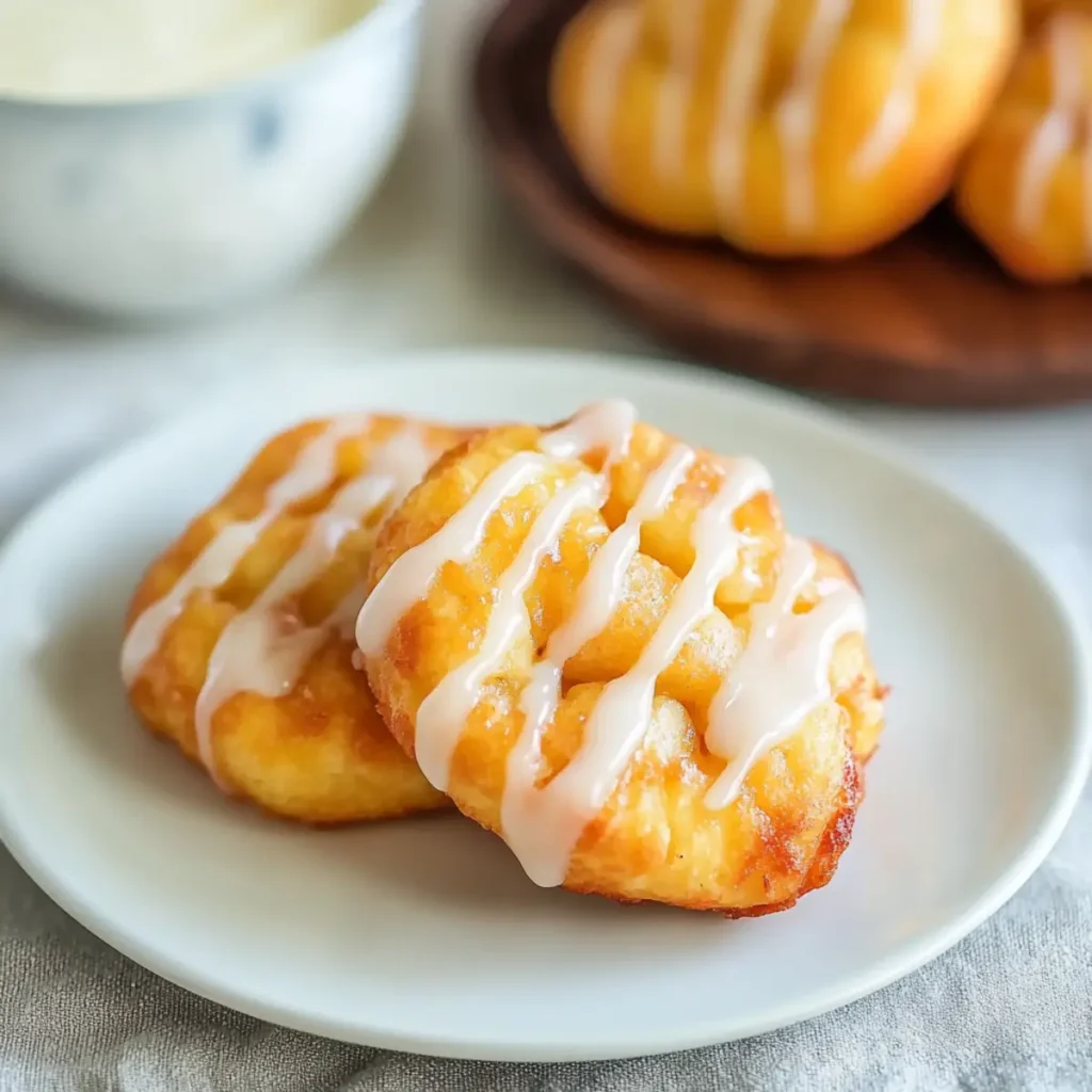 Fresh Peach Fritters That Melt in Your Mouth