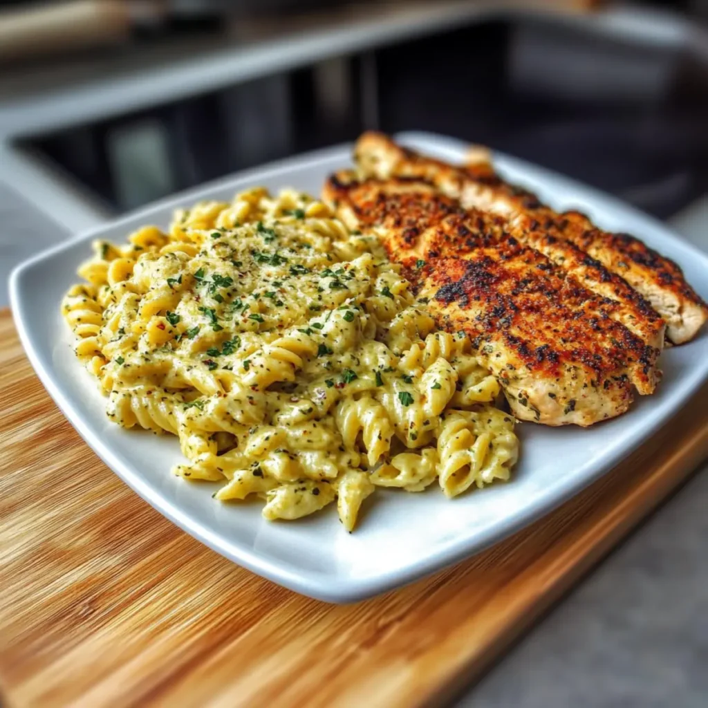 Creamy Garlic Parmesan Chicken Pasta