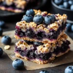 Blueberry Oatmeal Bars
