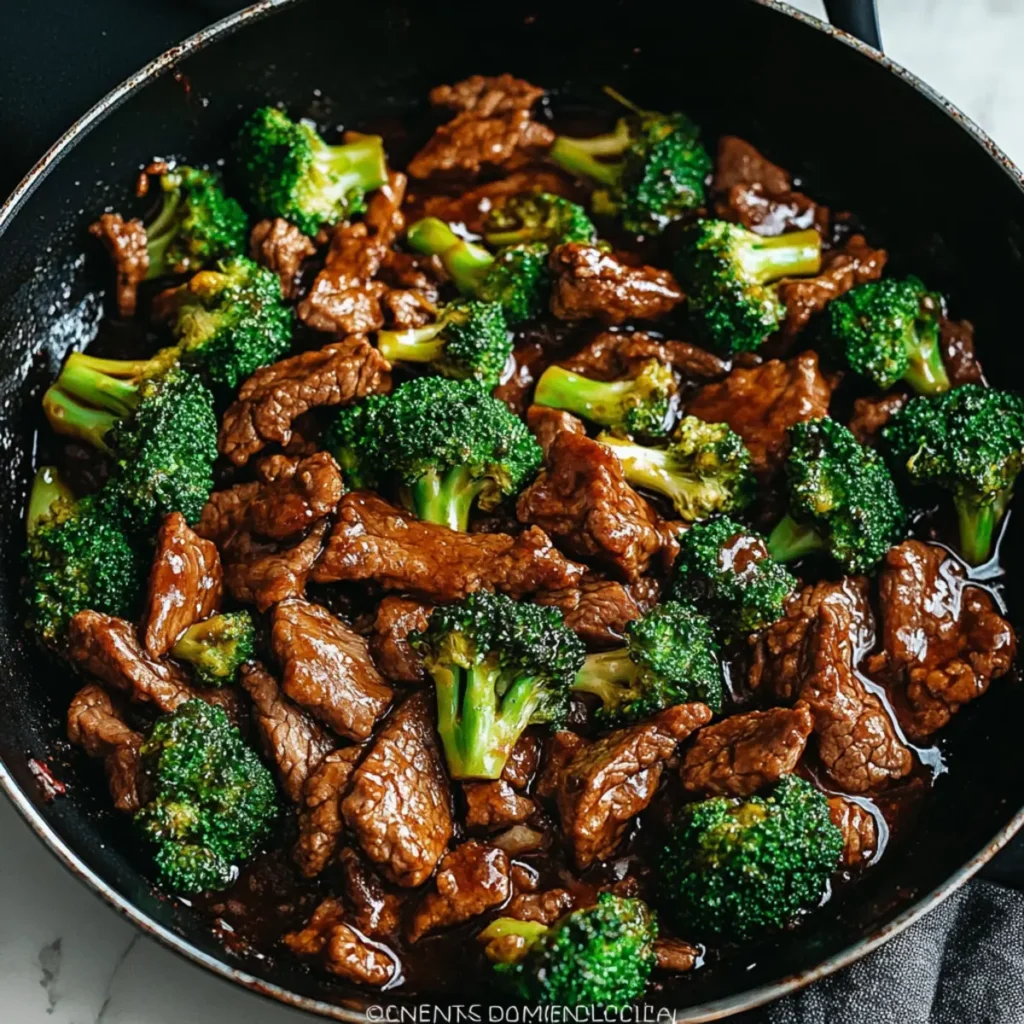 Chinese Beef and Broccoli (One Pan Take-Out)