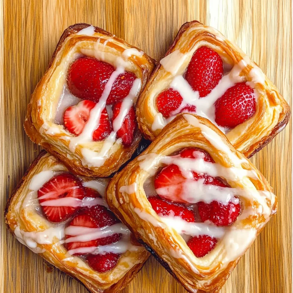 Strawberry Danish