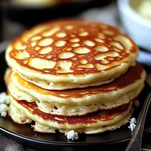 Flourless Cottage Cheese Pancakes