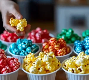 Popcorn science experiment demonstrating the science behind popping corn kernels.