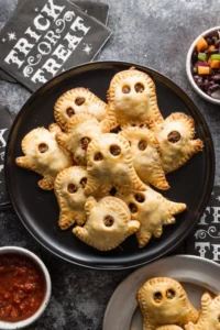 Delicious Ghost Taco Hand Pies with a flaky crust and savory filling