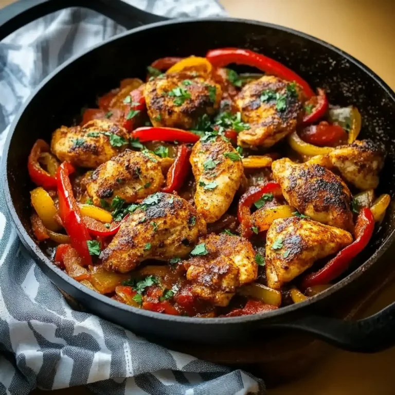 Spicy Cajun Chicken Skillet