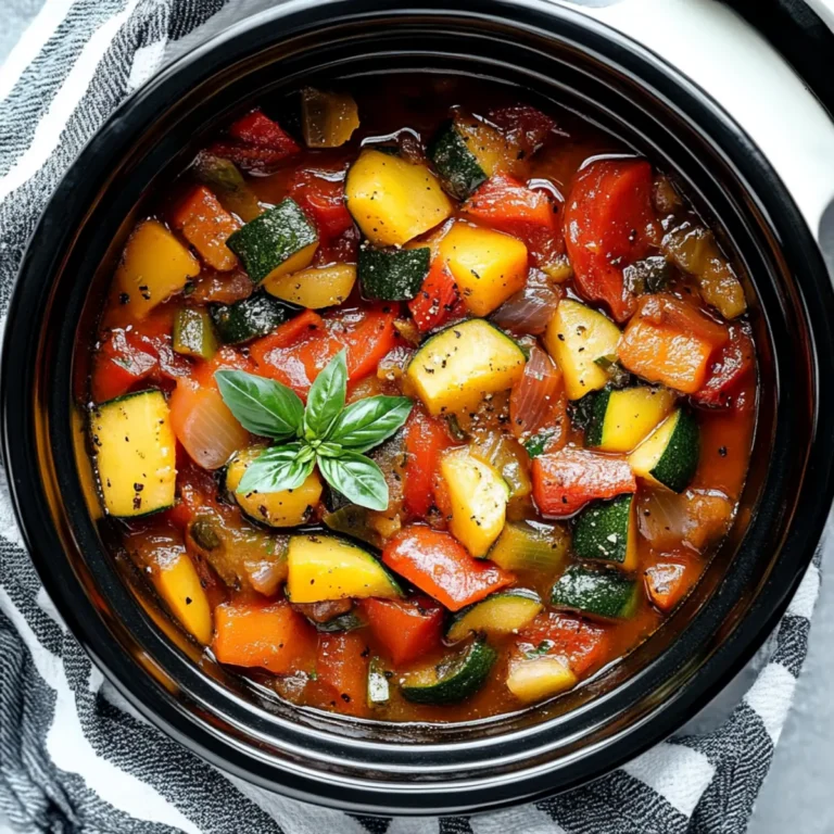 Crockpot Ratatouille