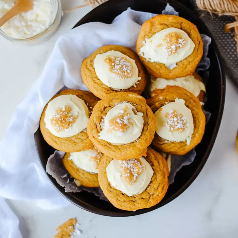 Pumpkin Cheesecake Cookies