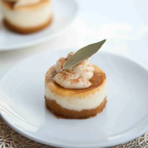Mini Pumpkin Cheesecake