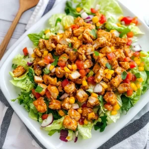 Honey Hot Chicken Salad - Whipped It Up