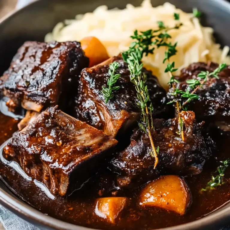 Super Tender Crockpot Beef Short Ribs Recipe