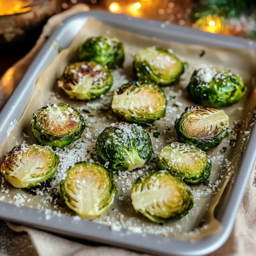 Creamy Baked Brussels Sprouts