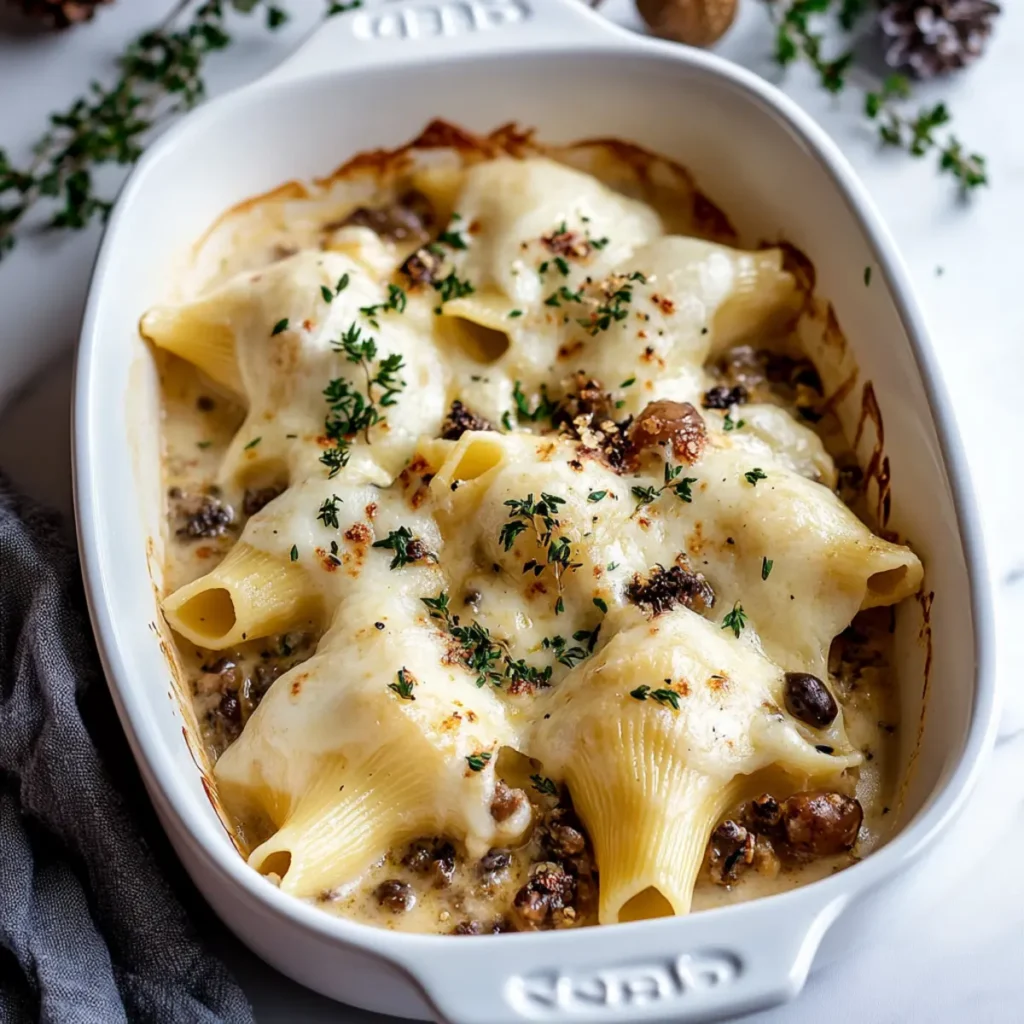 Festive Christmas Stuffed Pasta