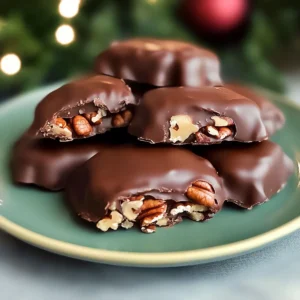 Easy Christmas Pecan Turtles