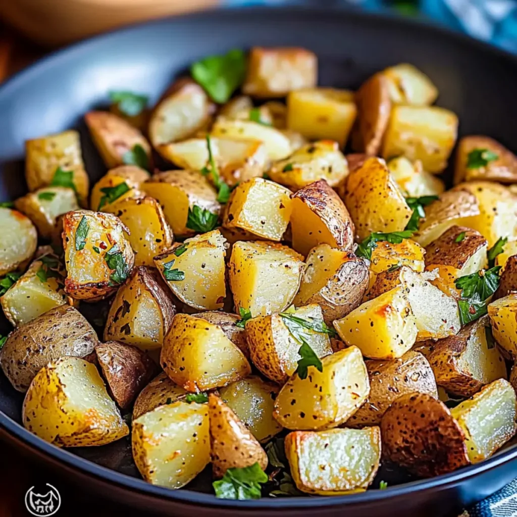 Quick and Easy Garlic Paprika Breakfast Potatoes