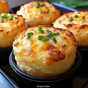 Cheesy Mashed Potato Puffs