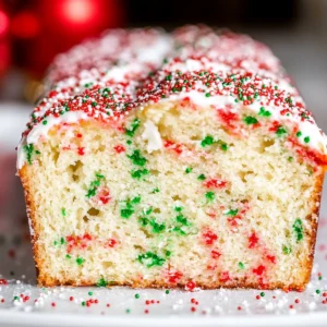 Festive Christmas Sprinkle Buttermilk Bread - Easy Holiday Recipe