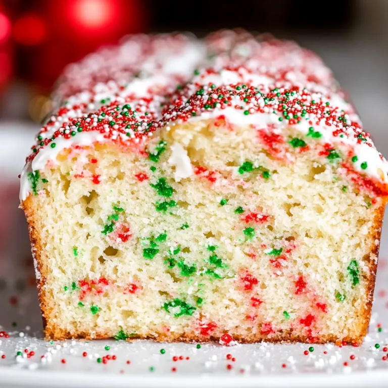 Festive Christmas Sprinkle Buttermilk Bread - Easy Holiday Recipe