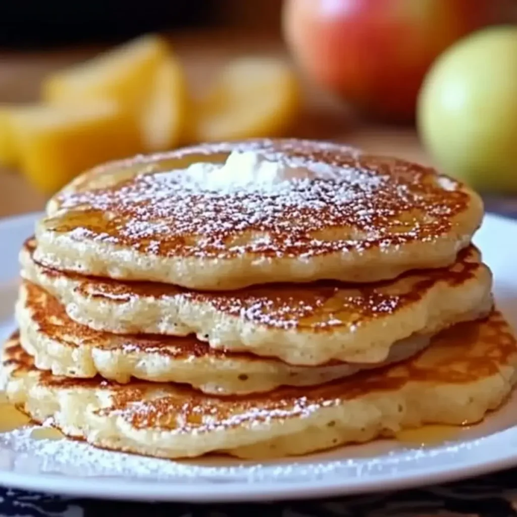 Apple Yogurt Pancakes