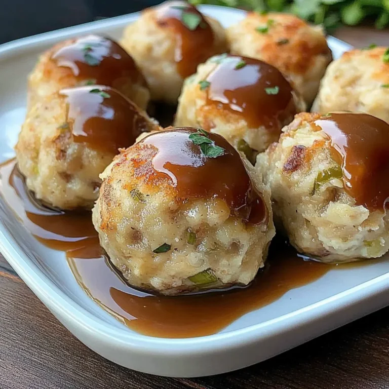 Turkey stuffing Balls
