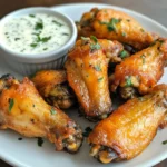 Air Fryer Game Day Chicken Wings - World Cuisine Recipes