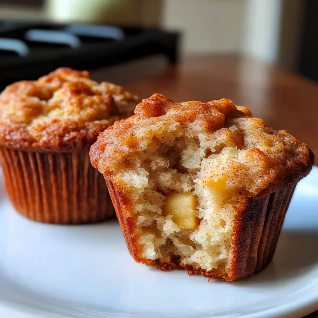 Deliciously Soft Apple Cinnamon Greek Yogurt Muffins You’ll Love!