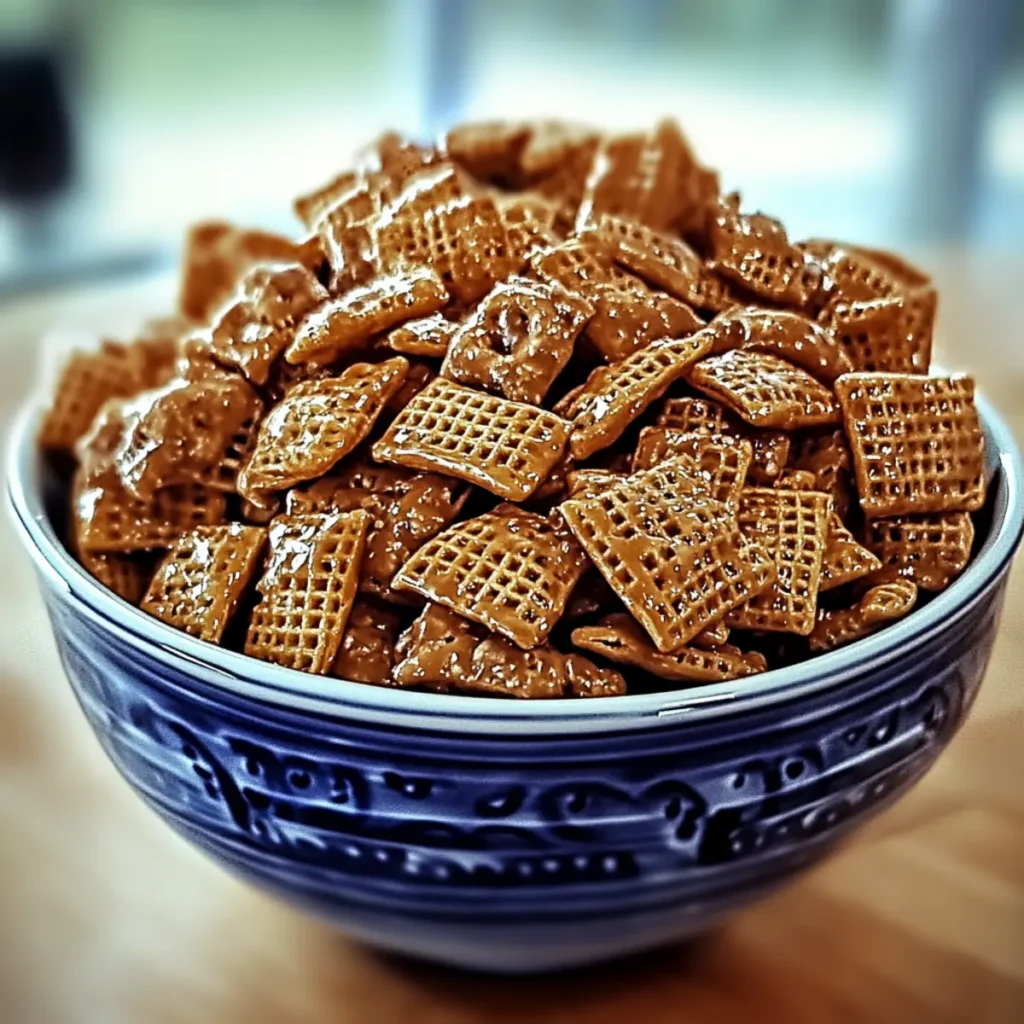 Irresistible Toffee Chex Mix Recipe for Sweet & Salty Snacking