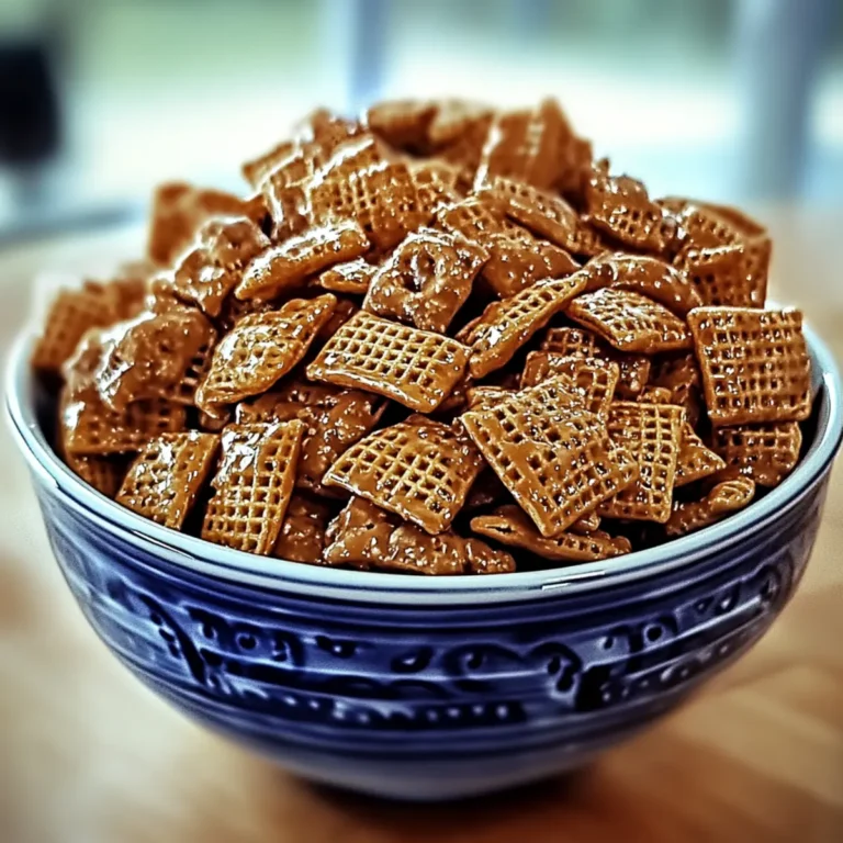 Irresistible Toffee Chex Mix Recipe for Sweet & Salty Snacking