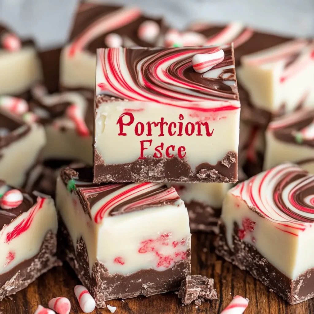 Peppermint Swirl Fudge Recipe
