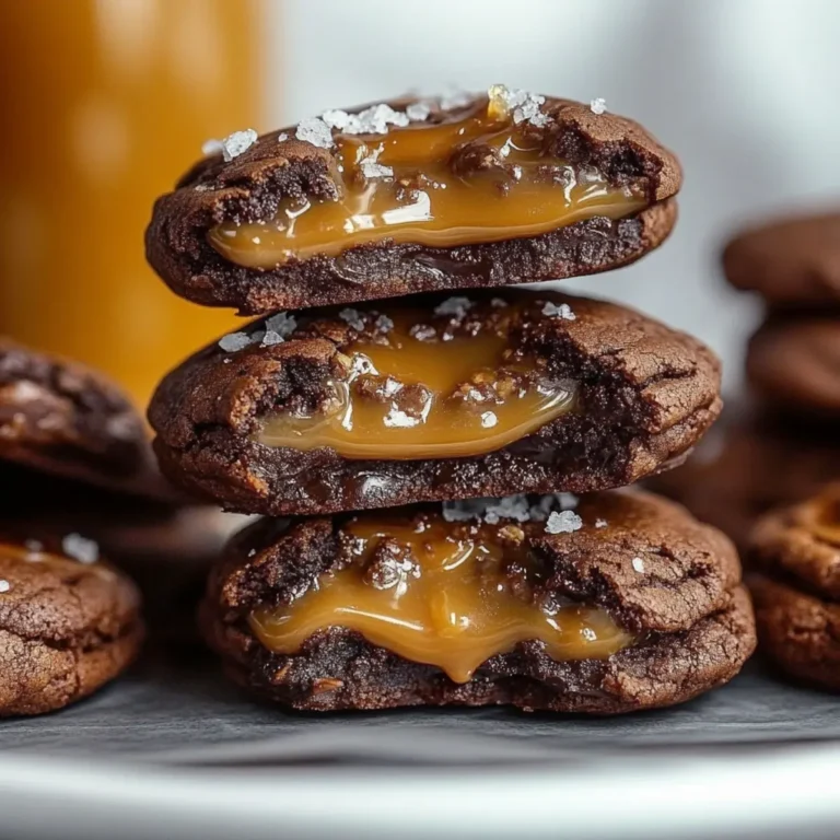 Salted Caramel Chocolate Cookies: Perfectly Sweet and Savory
