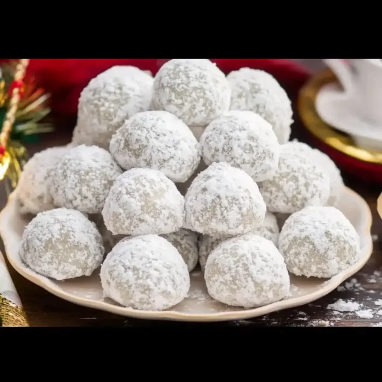 Easy Snowball Cookies