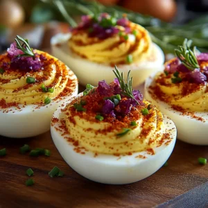 Irresistible Thanksgiving Deviled Eggs - Wow Your Guests!