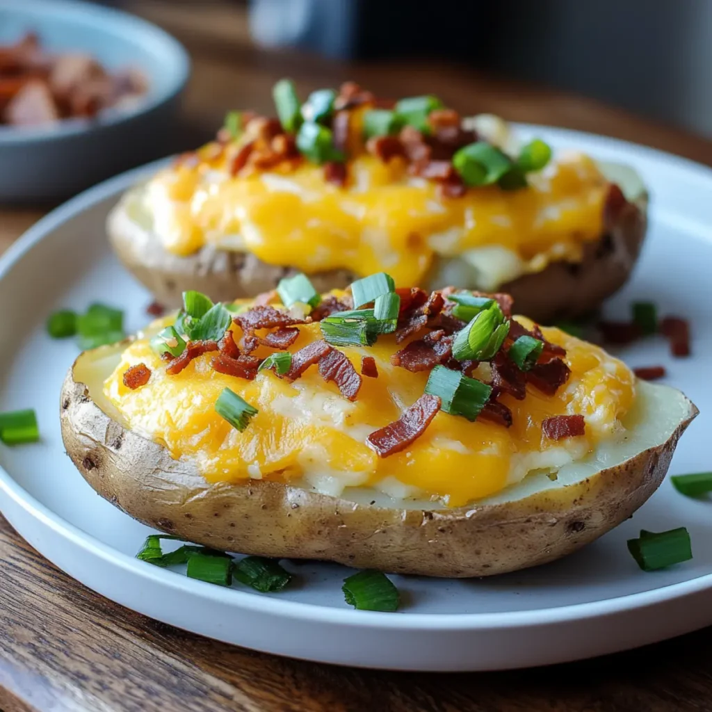Twice Baked Loaded Breakfast Potatoes – The Ultimate Easy Morning Comfort!