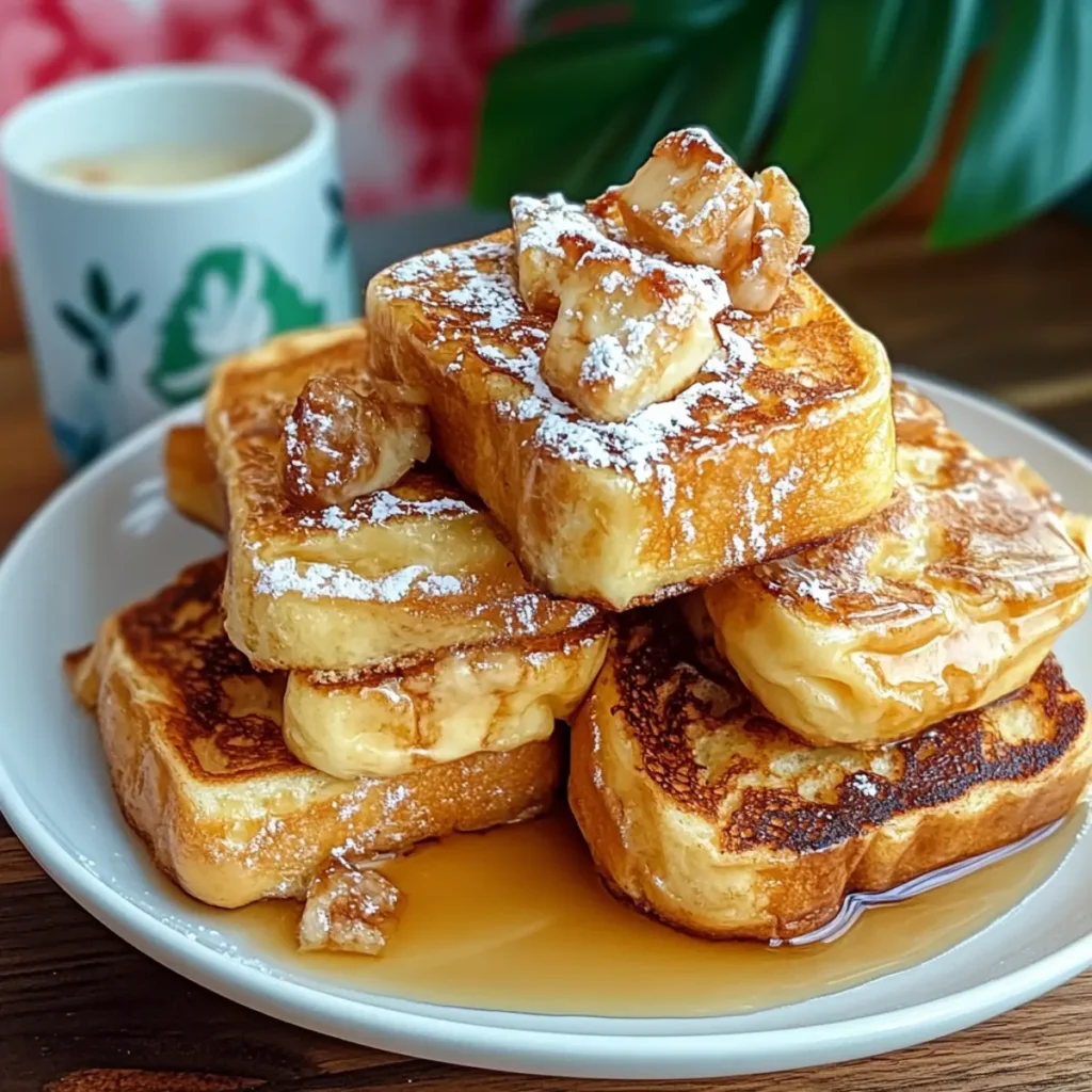 Hawaiian Roll French Toast