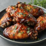 The Best Sticky BBQ Chicken Wings