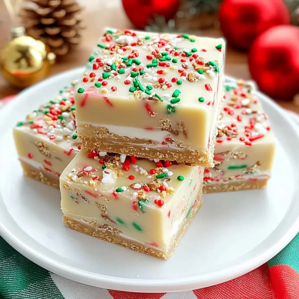 Christmas Cookie Fudge
